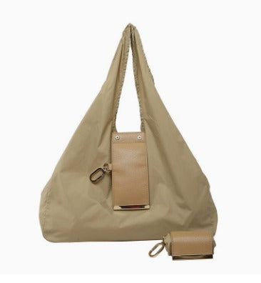 Nylon Shoulder Handbag With Key-Ring